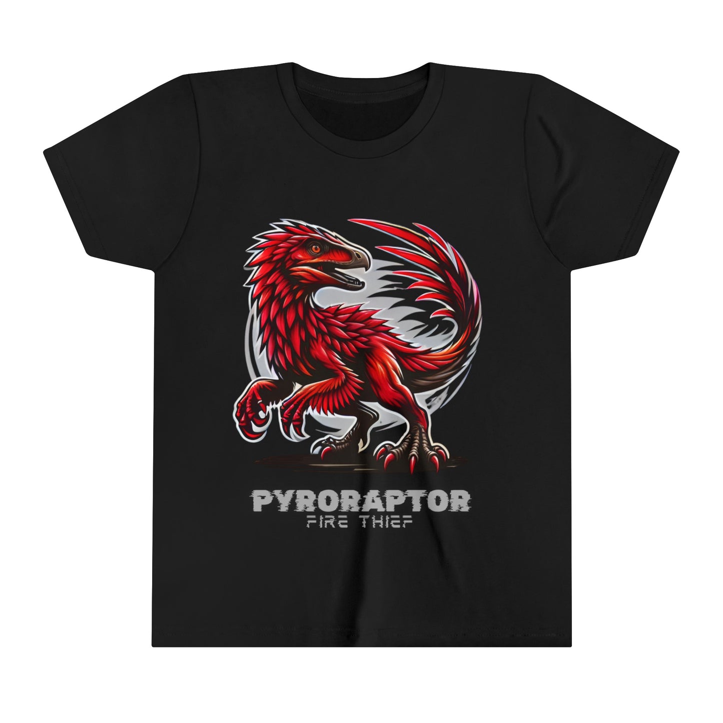 Pyro Raptor - Fire Thief Fun Facts Educational T-Shirt