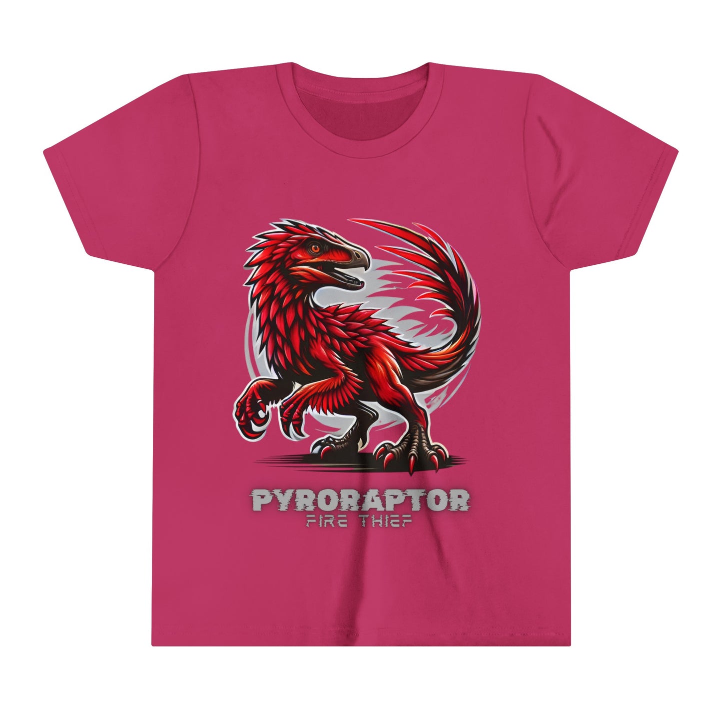 Pyro Raptor - Fire Thief Fun Facts Educational T-Shirt