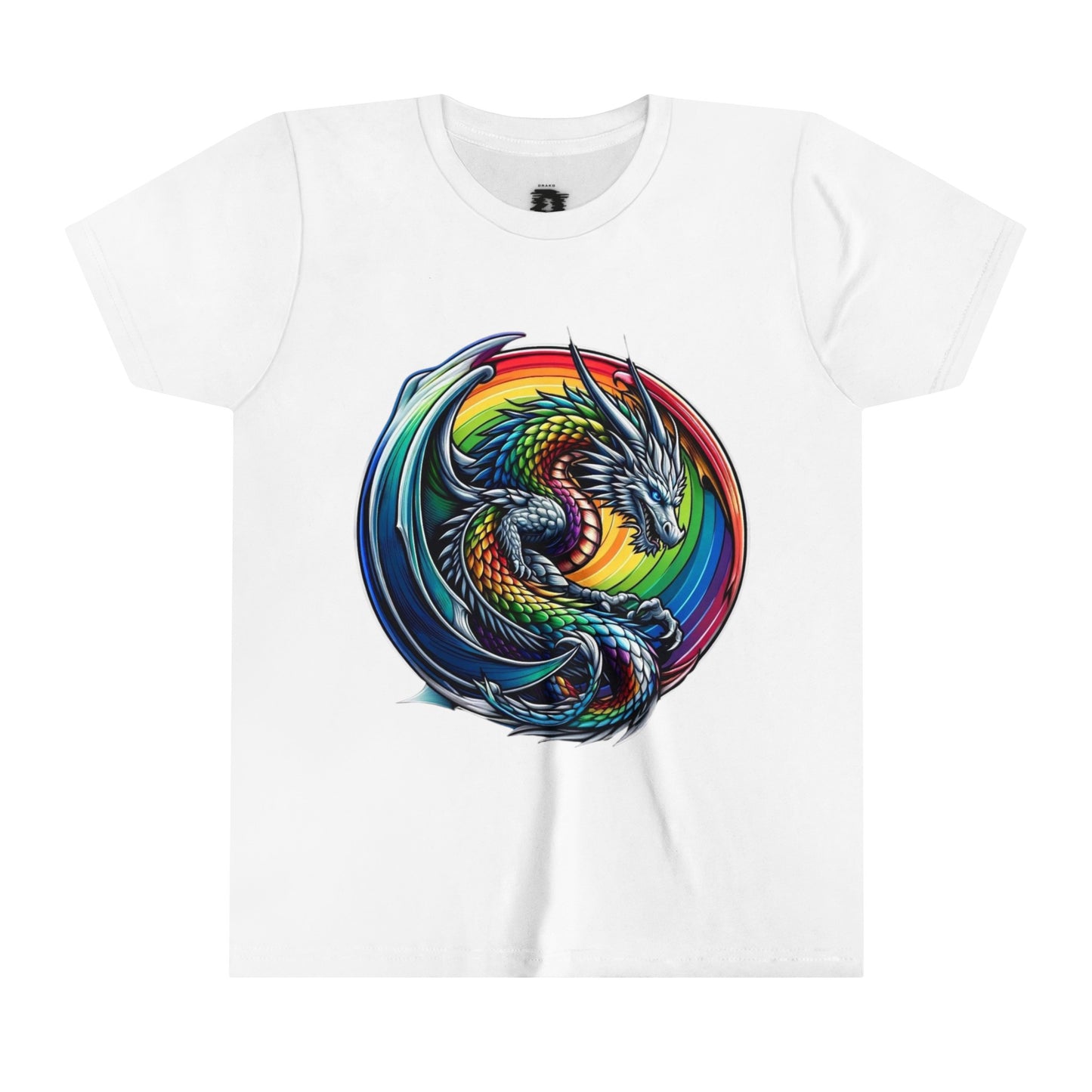 Rainbow Dragon - Kids Dragon T-Shirt