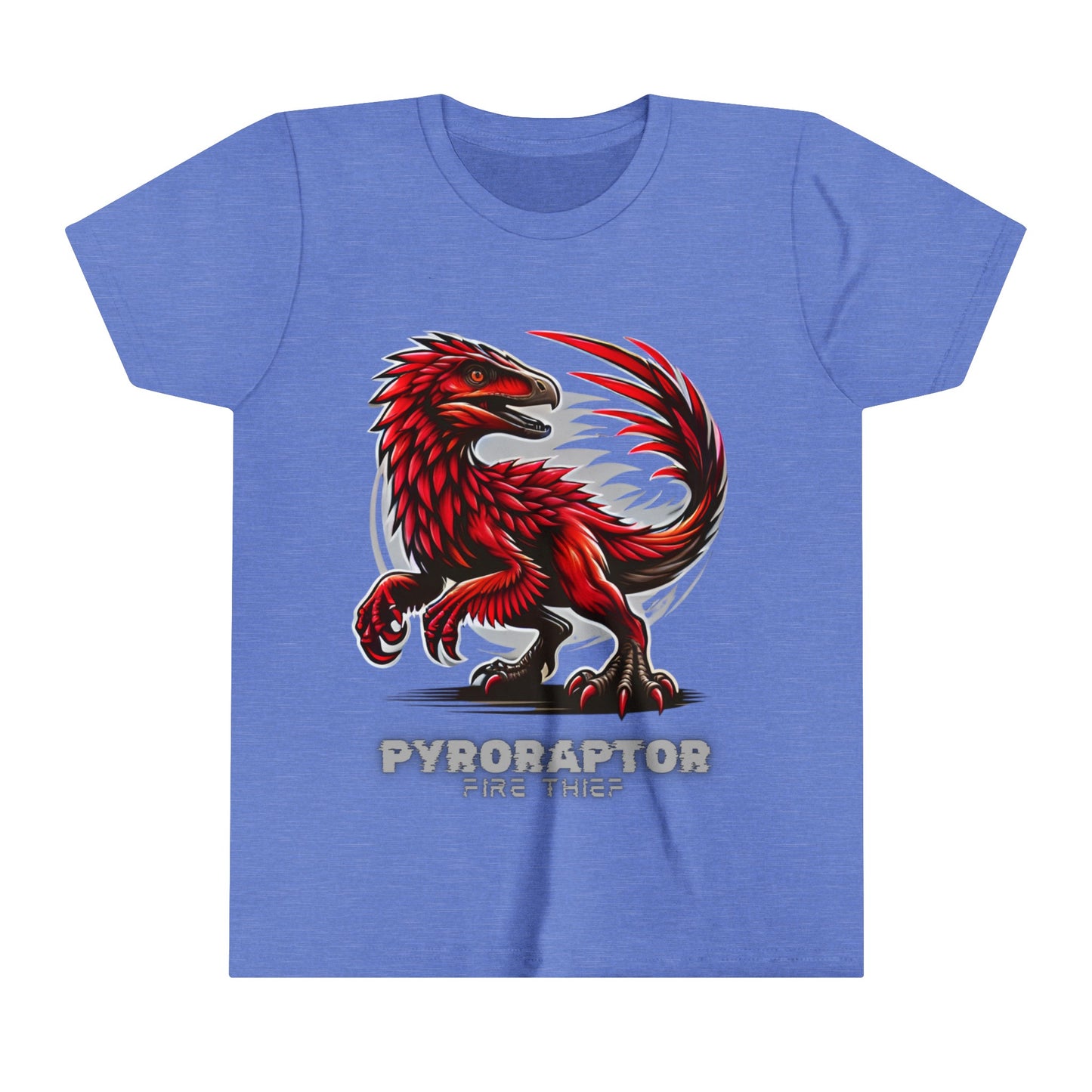 Pyro Raptor - Fire Thief Fun Facts Educational T-Shirt