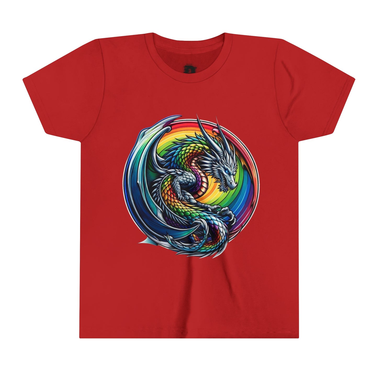 Rainbow Dragon - Kids Dragon T-Shirt