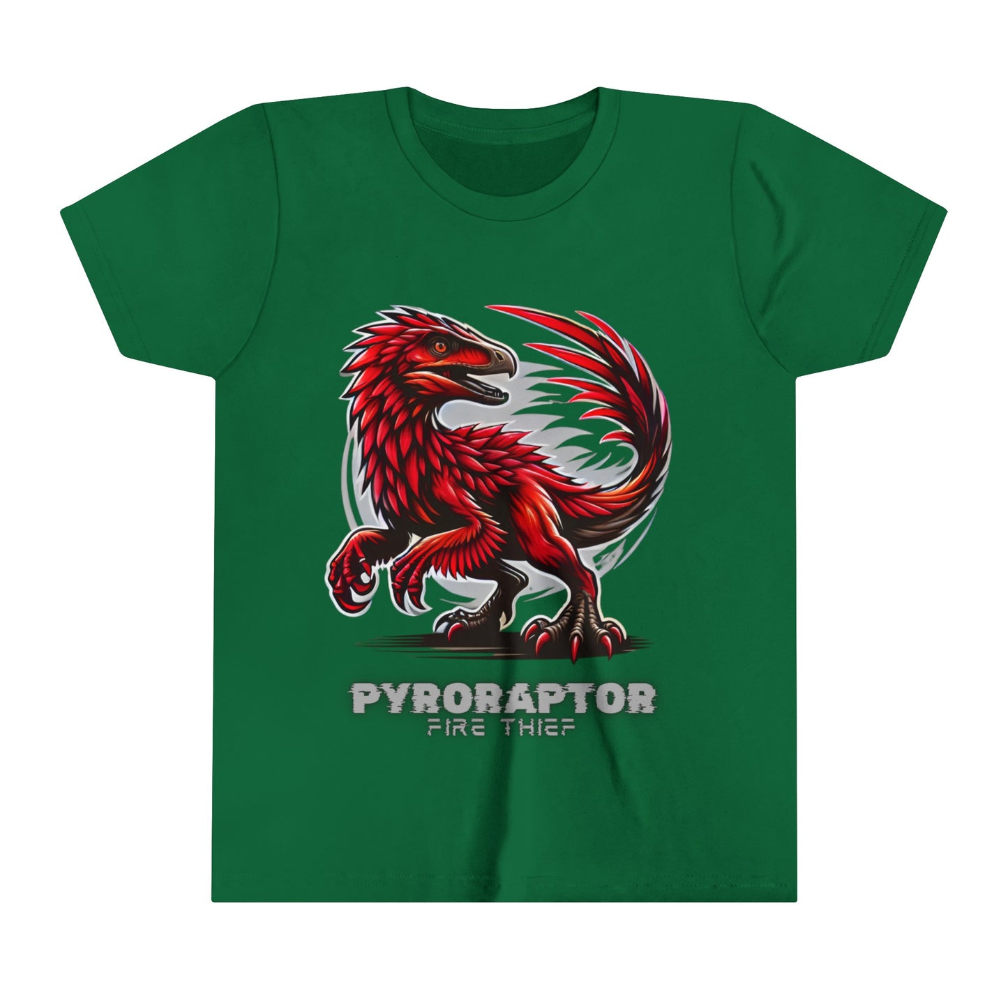 Pyro Raptor - Fire Thief Fun Facts Educational T-Shirt