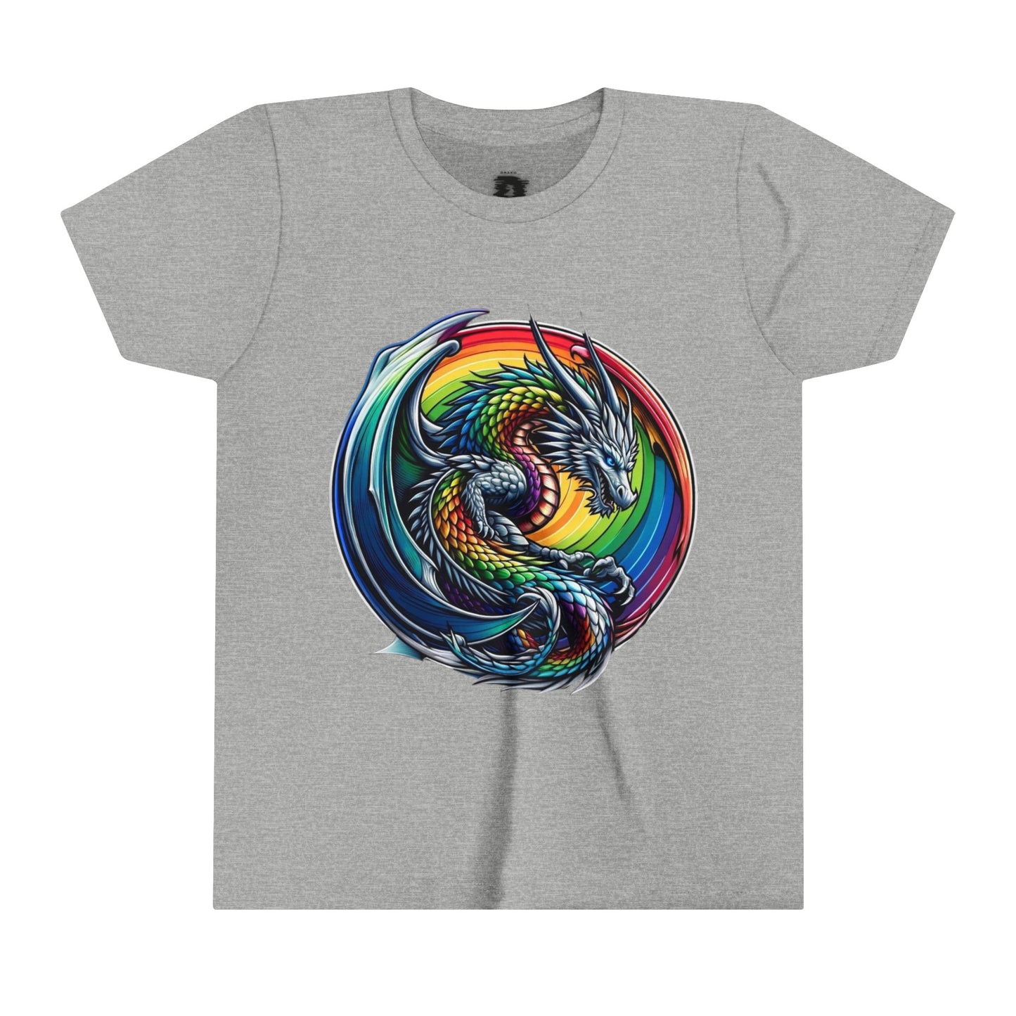 Rainbow Dragon - Kids Dragon T-Shirt
