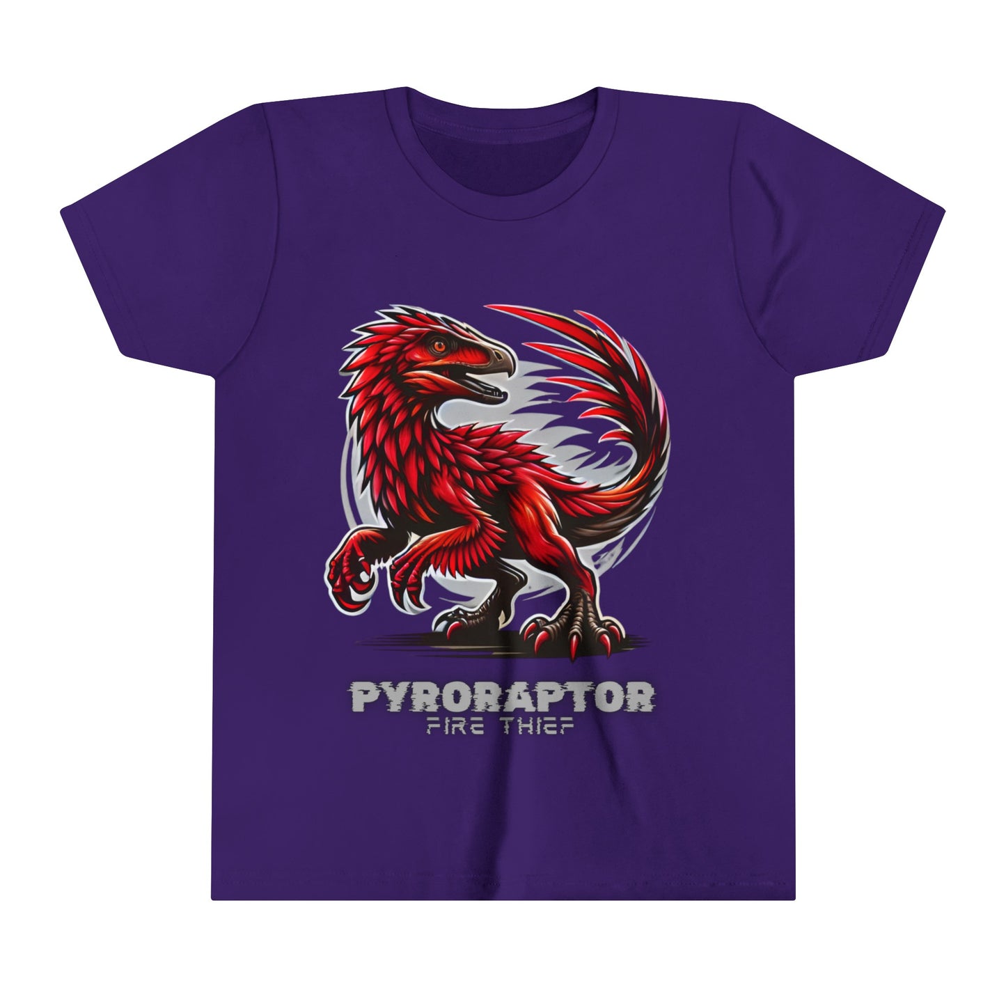 Pyro Raptor - Fire Thief Fun Facts Educational T-Shirt