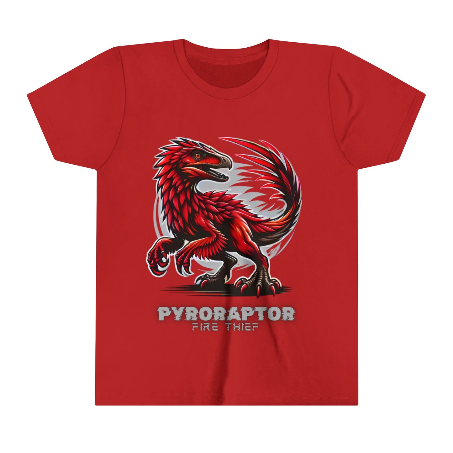 Pyro Raptor - Fire Thief Fun Facts Educational T-Shirt
