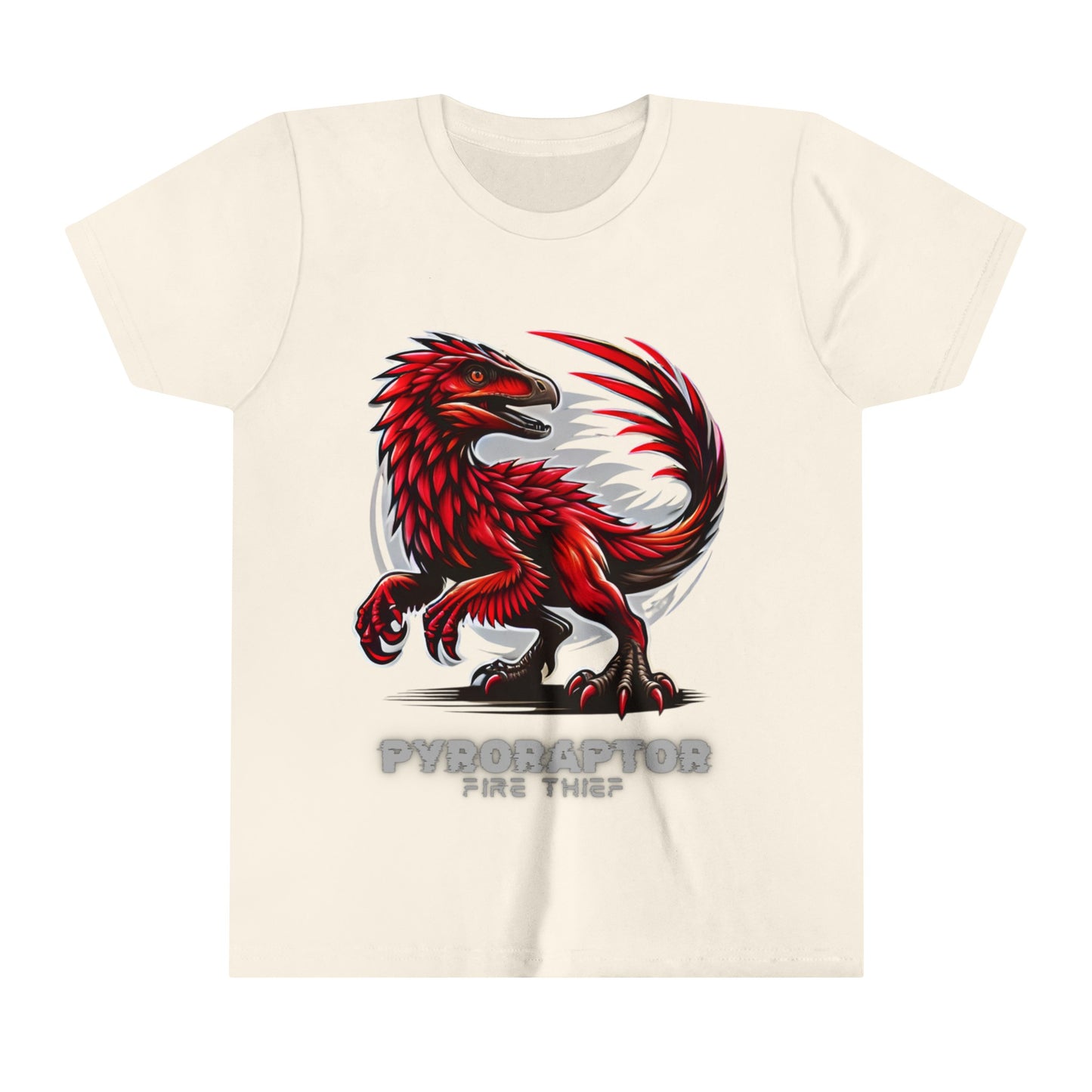 Pyro Raptor - Fire Thief Fun Facts Educational T-Shirt