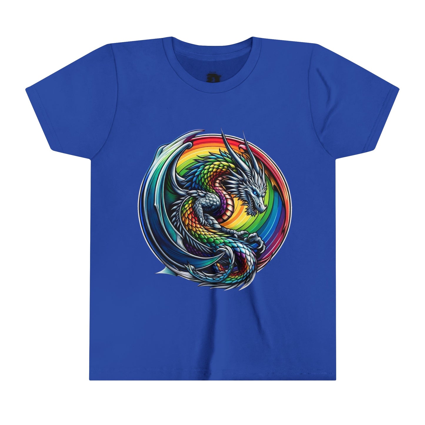 Rainbow Dragon - Kids Dragon T-Shirt