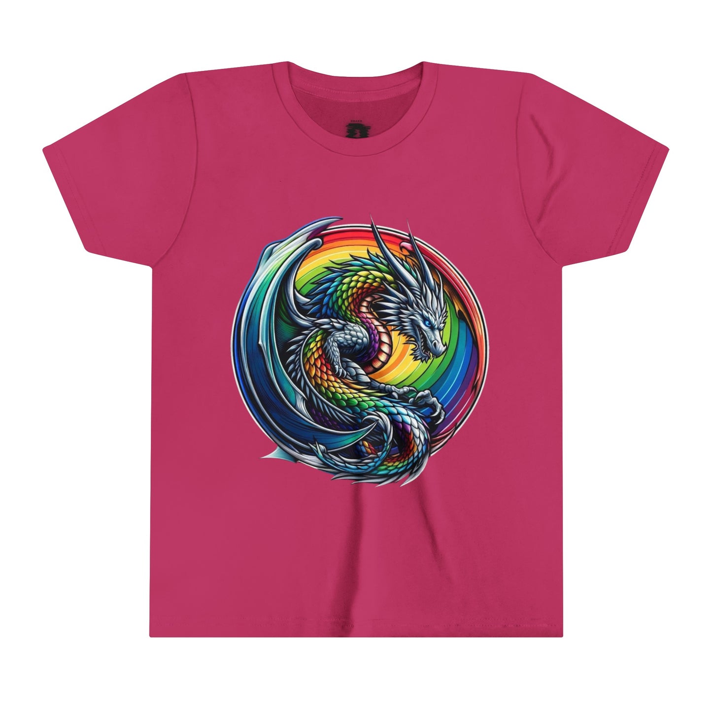 Rainbow Dragon - Kids Dragon T-Shirt