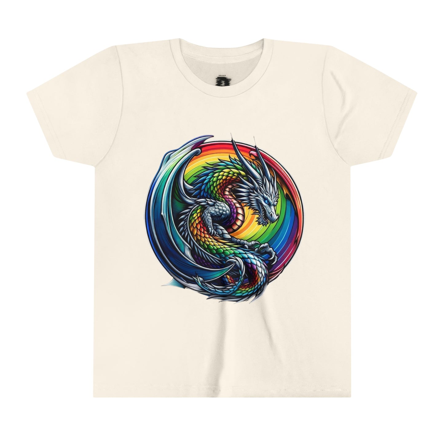Rainbow Dragon - Kids Dragon T-Shirt