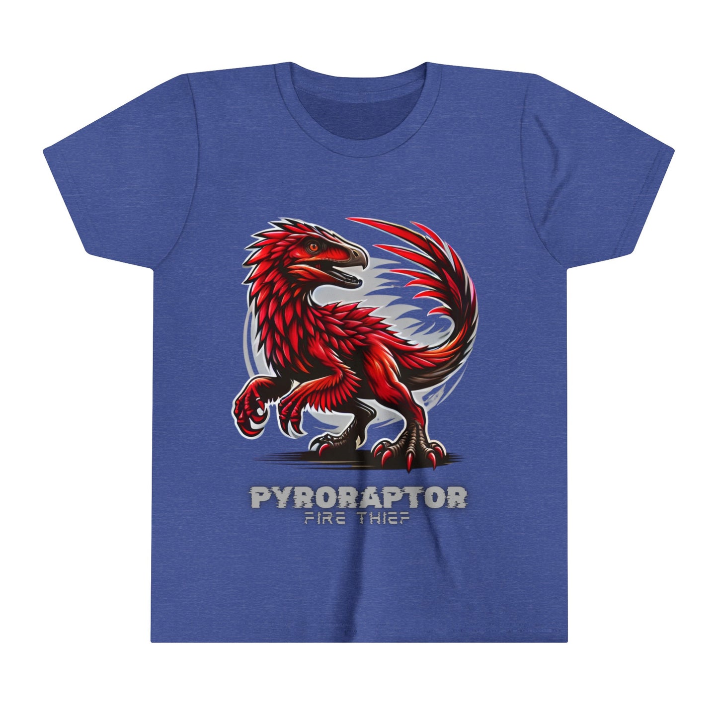 Pyro Raptor - Fire Thief Fun Facts Educational T-Shirt