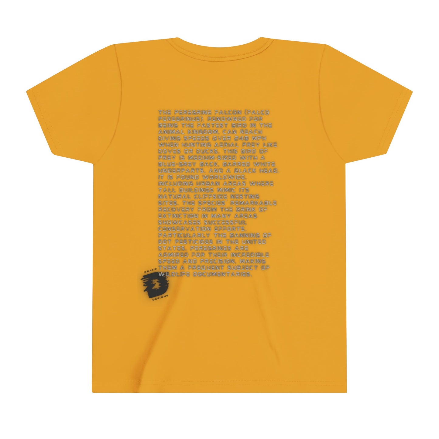 Peregrine Falcon Fun Facts - Educational T-Shirt