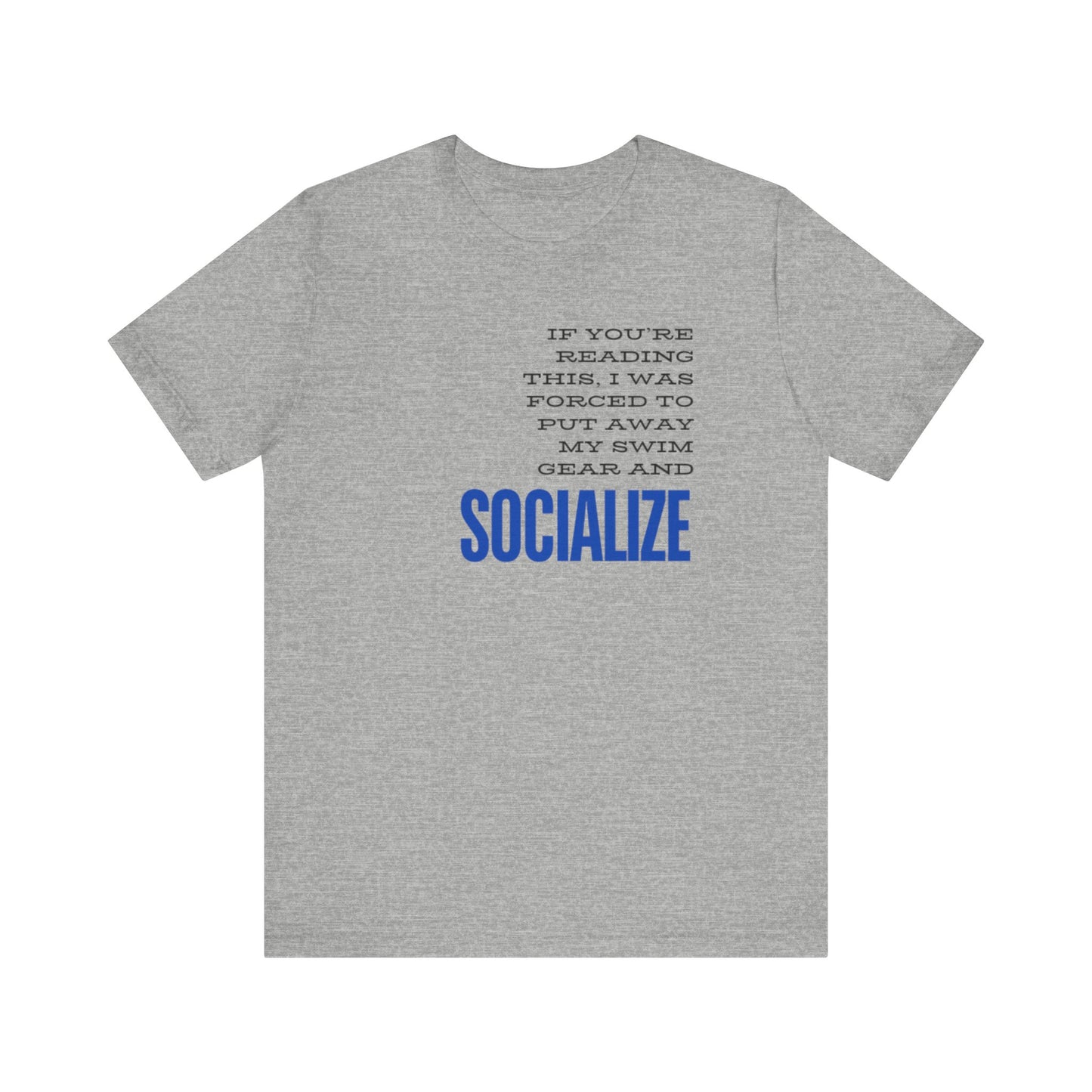 If You're Reading This, I Was Forced To Put Away My Swim Gear and Socialize - Girls Swimming