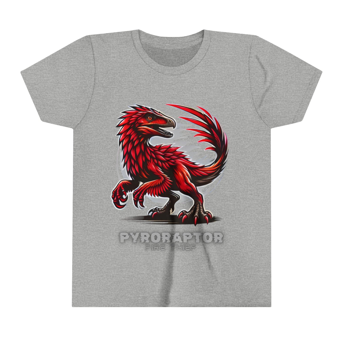 Pyro Raptor - Fire Thief Fun Facts Educational T-Shirt