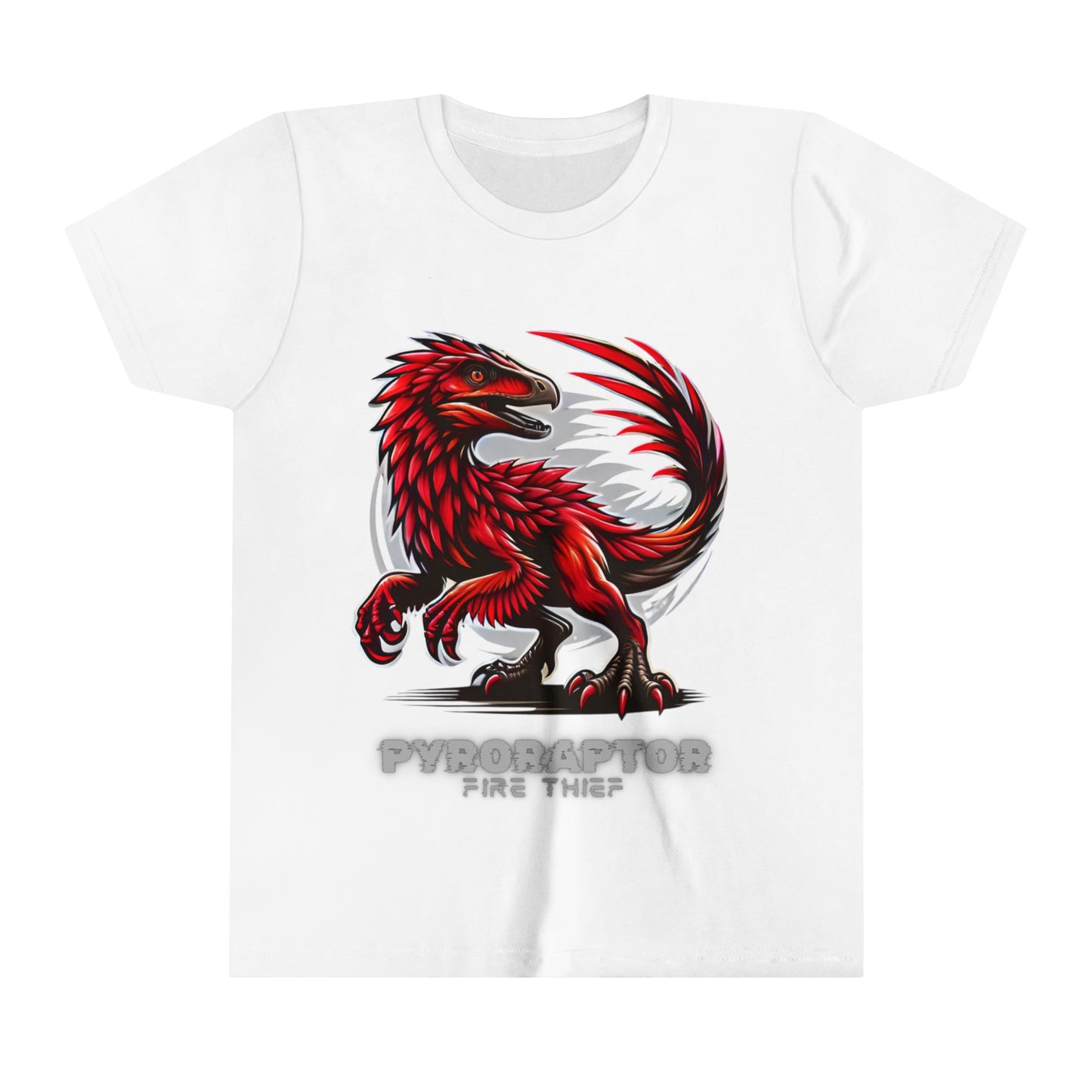 Pyro Raptor - Fire Thief Fun Facts Educational T-Shirt