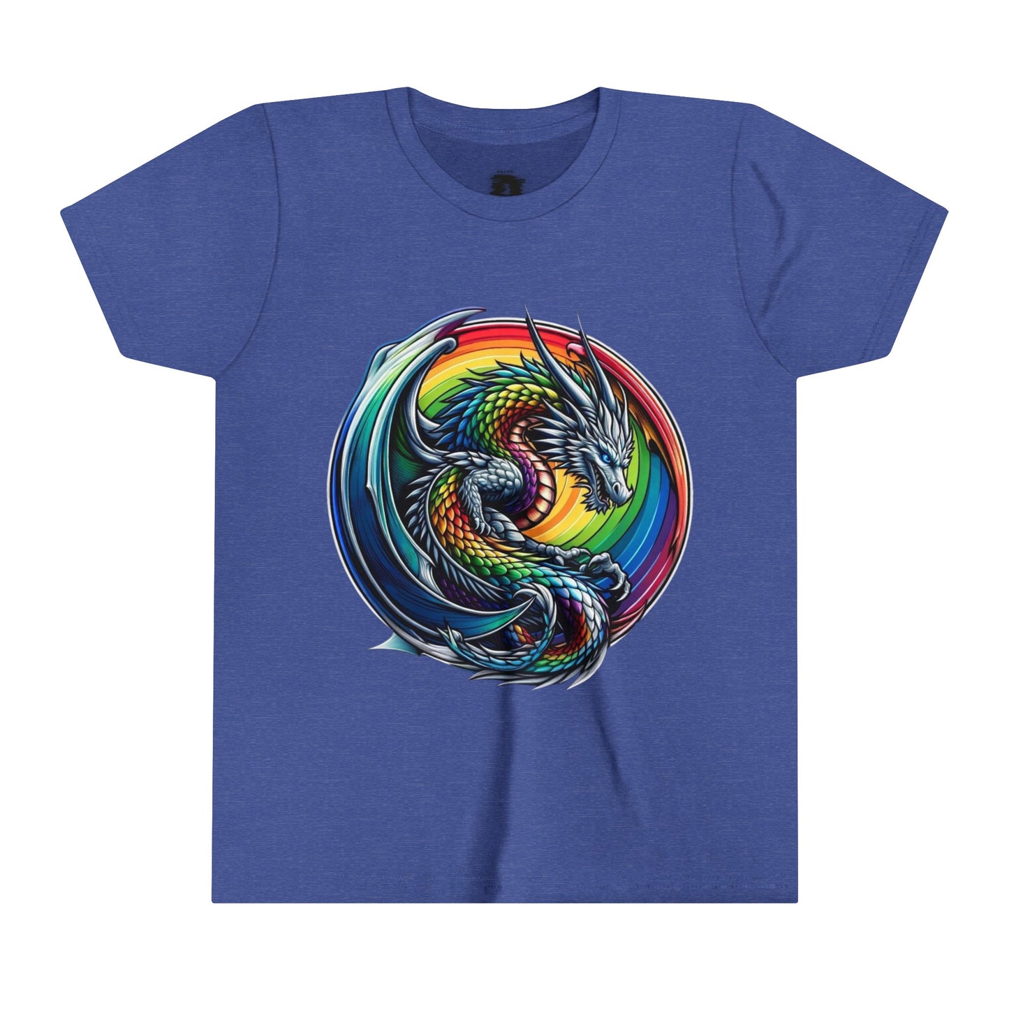 Rainbow Dragon - Kids Dragon T-Shirt