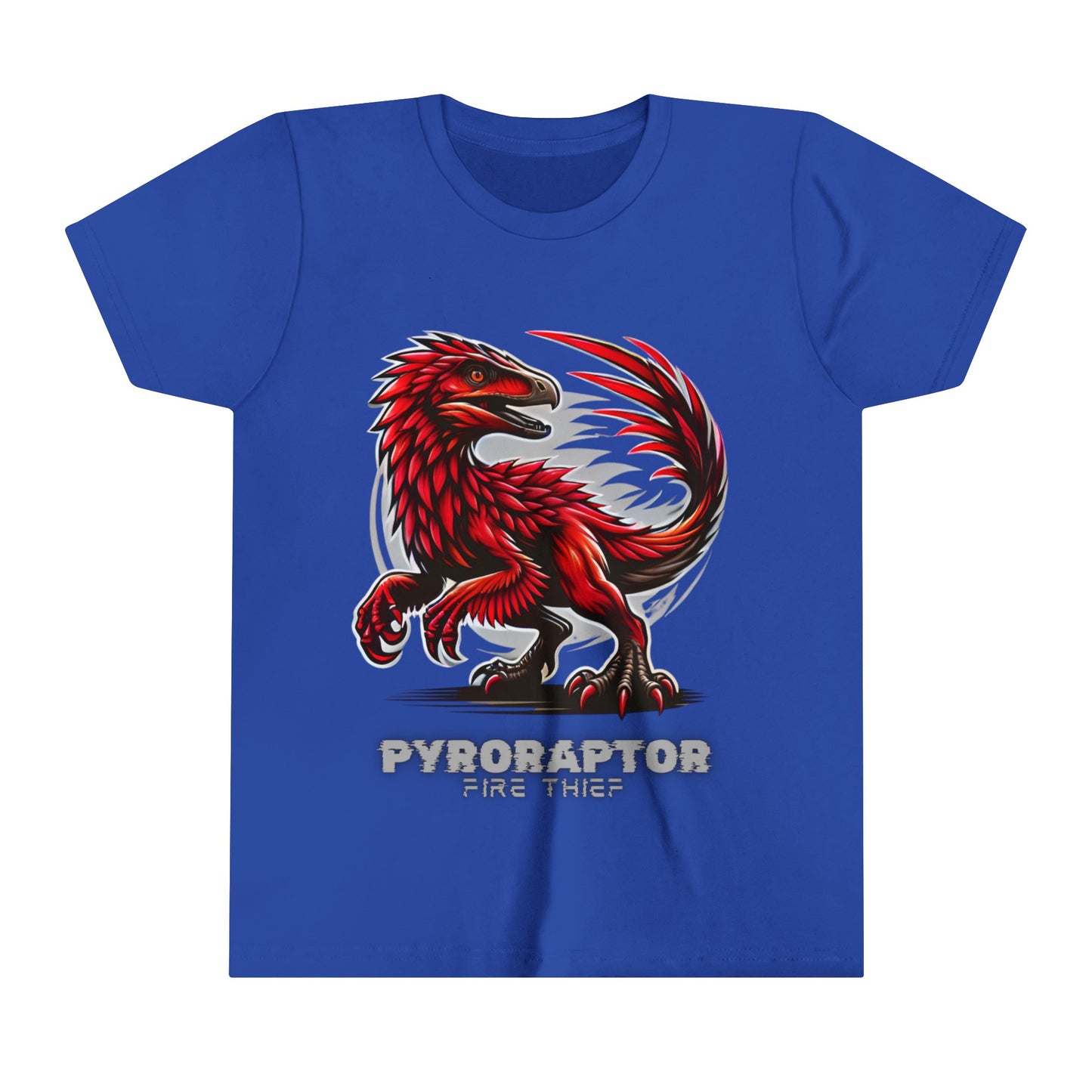 Pyro Raptor - Fire Thief Fun Facts Educational T-Shirt