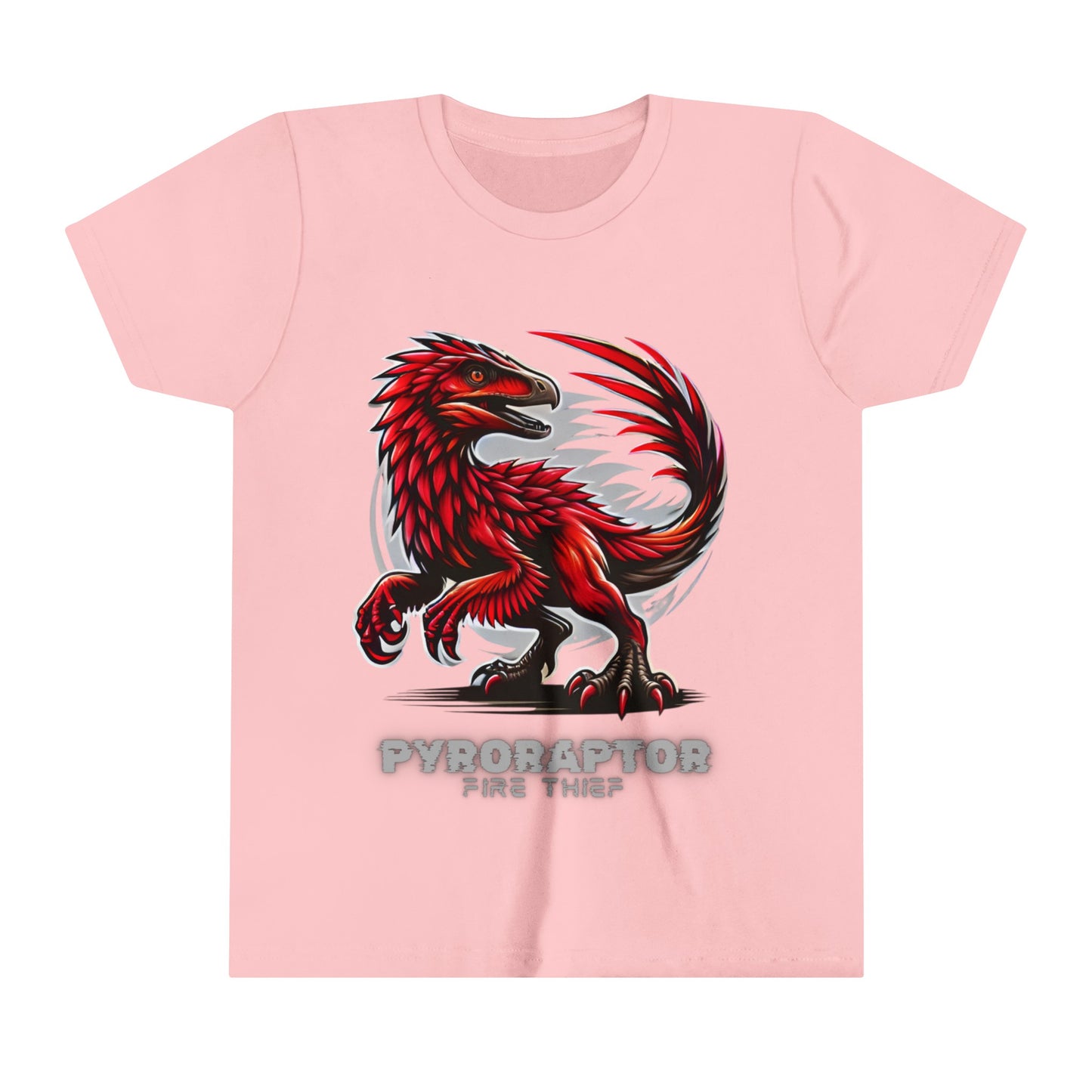 Pyro Raptor - Fire Thief Fun Facts Educational T-Shirt