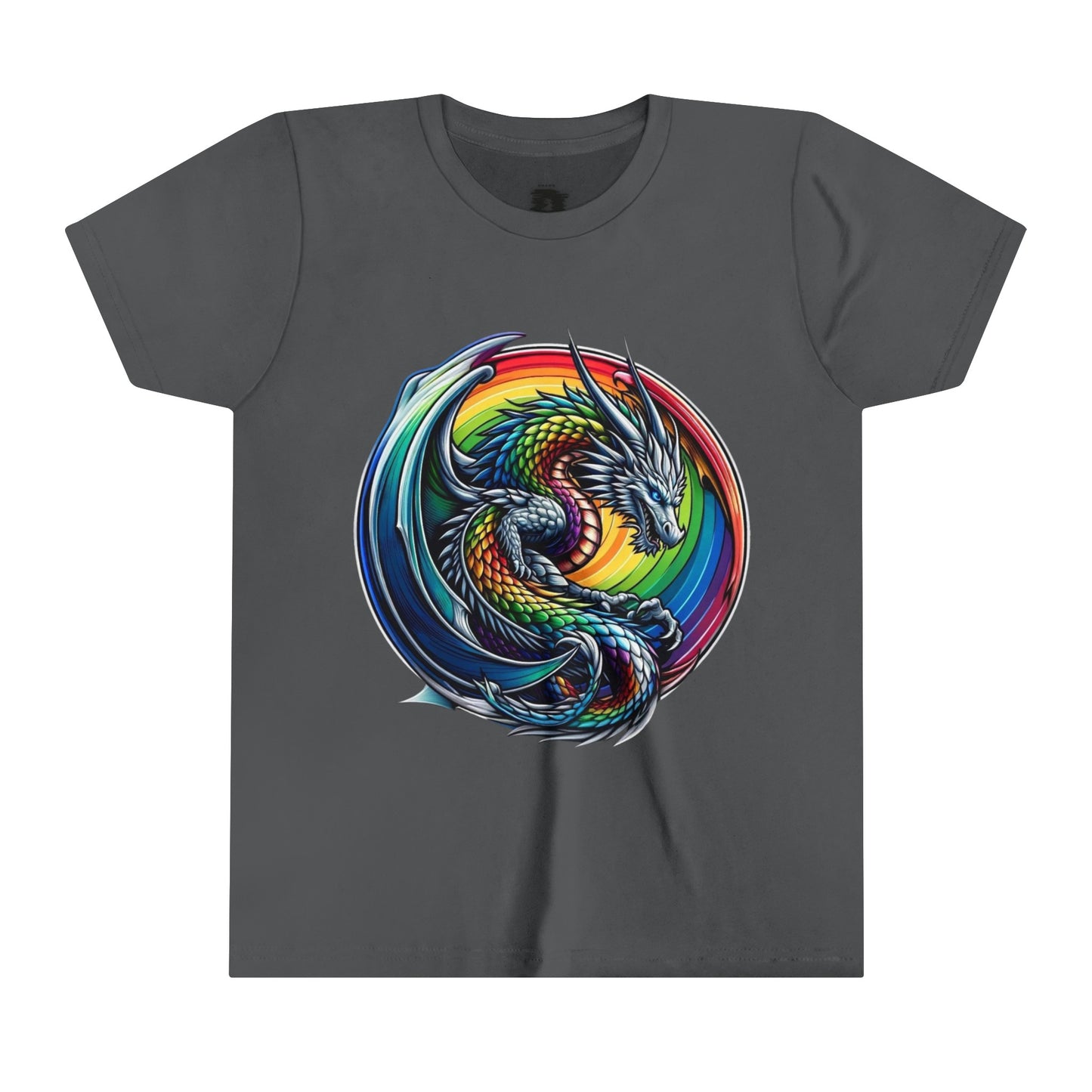 Rainbow Dragon - Kids Dragon T-Shirt