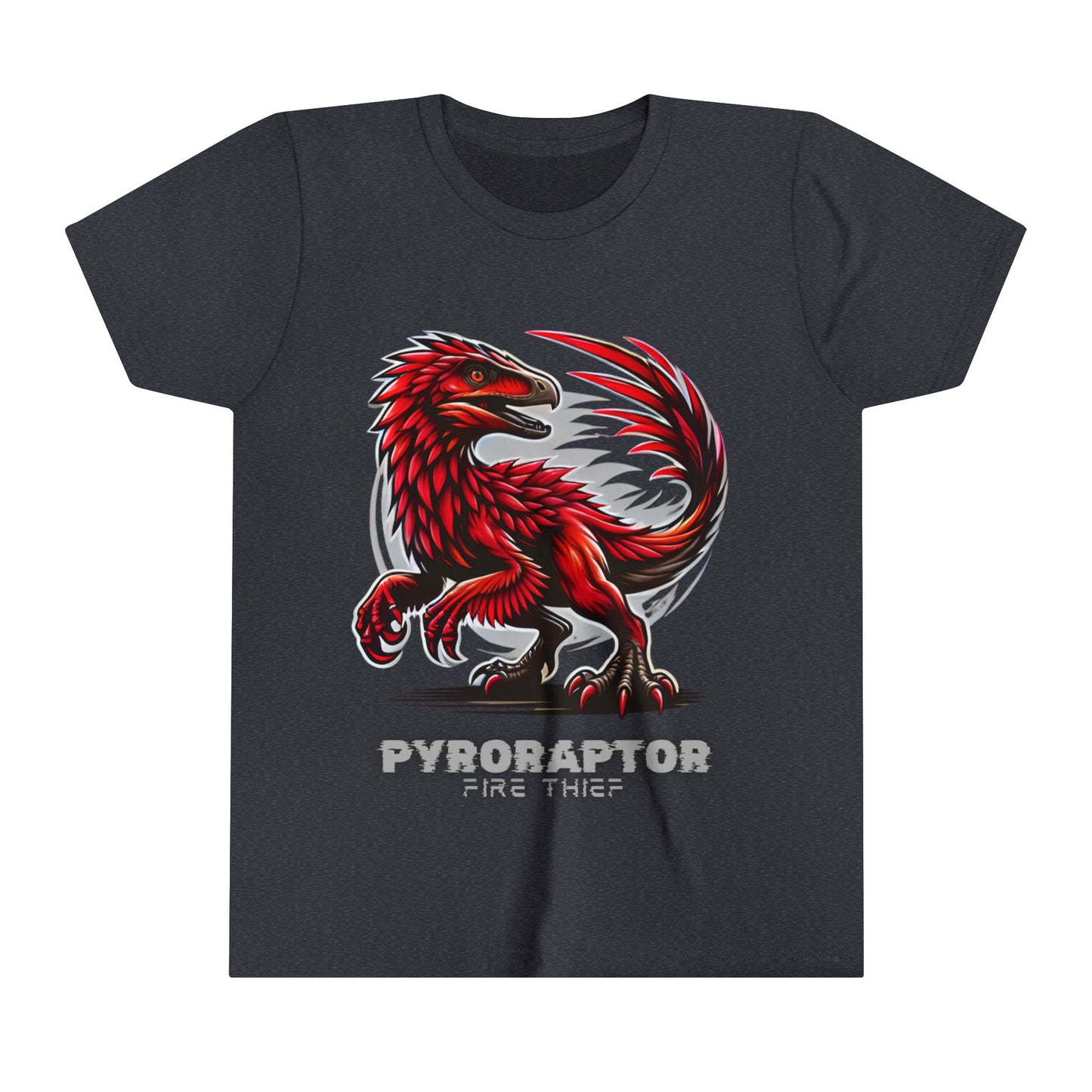 Pyro Raptor - Fire Thief Fun Facts Educational T-Shirt