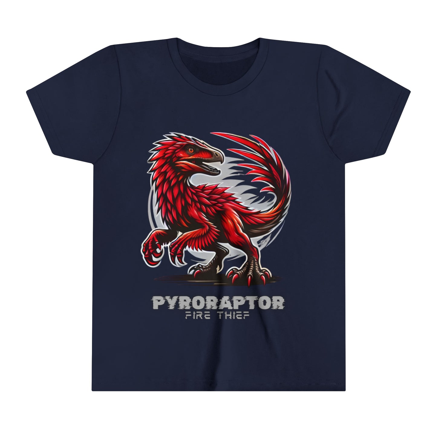 Pyro Raptor - Fire Thief Fun Facts Educational T-Shirt