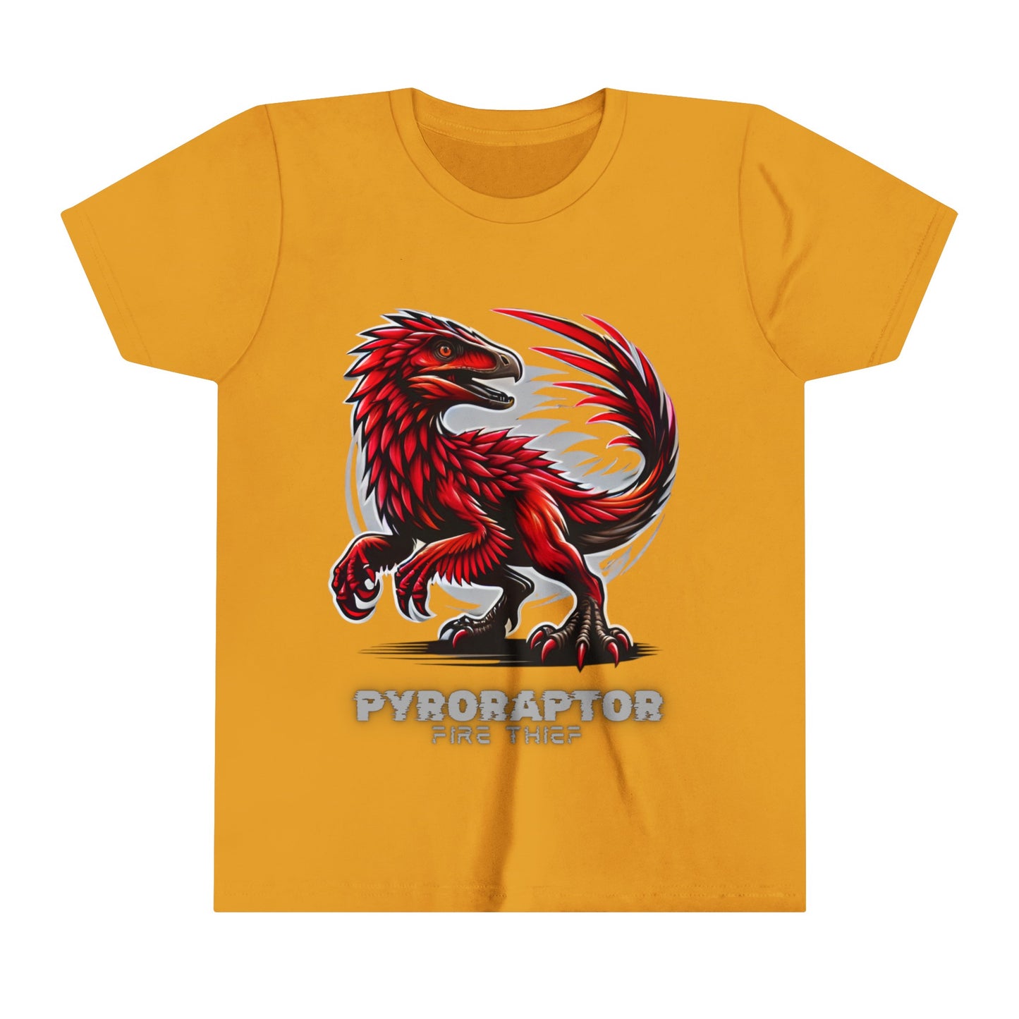 Pyro Raptor - Fire Thief Fun Facts Educational T-Shirt